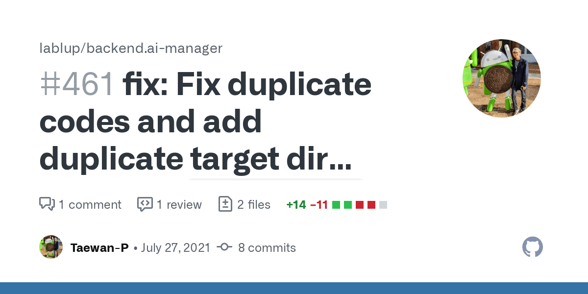 ## Backend.AI Manager