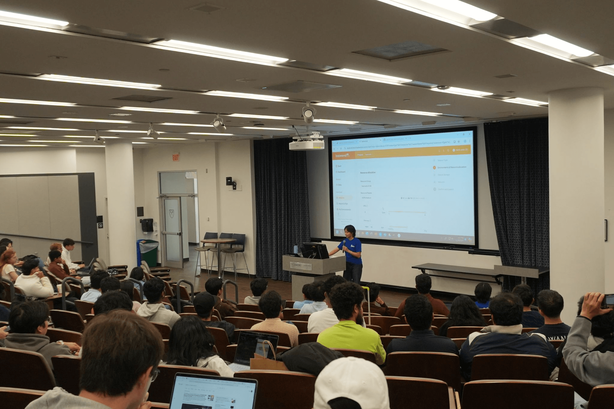 Emory University hackathon