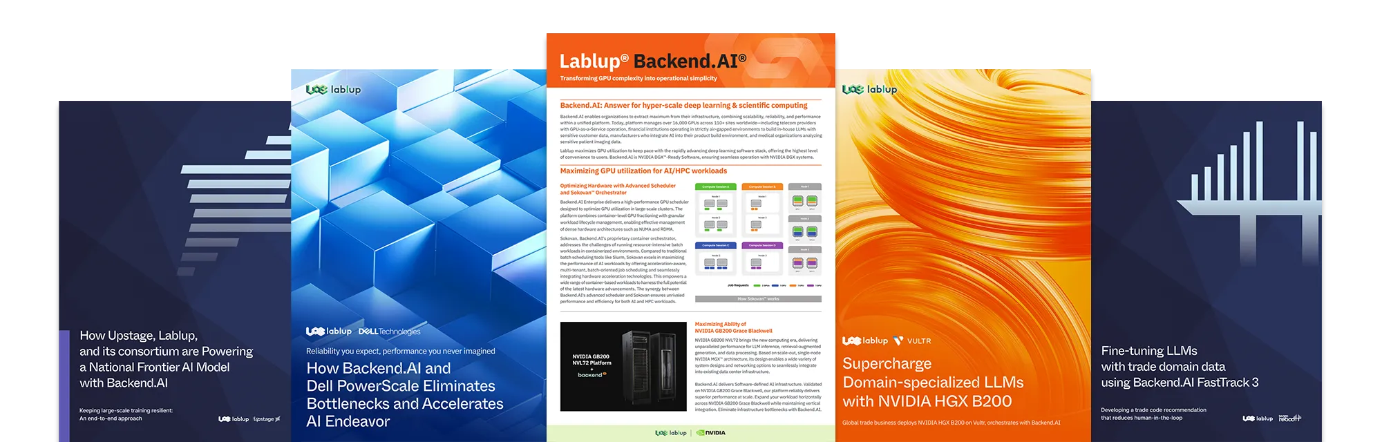 Various preview image of Lablup's papers