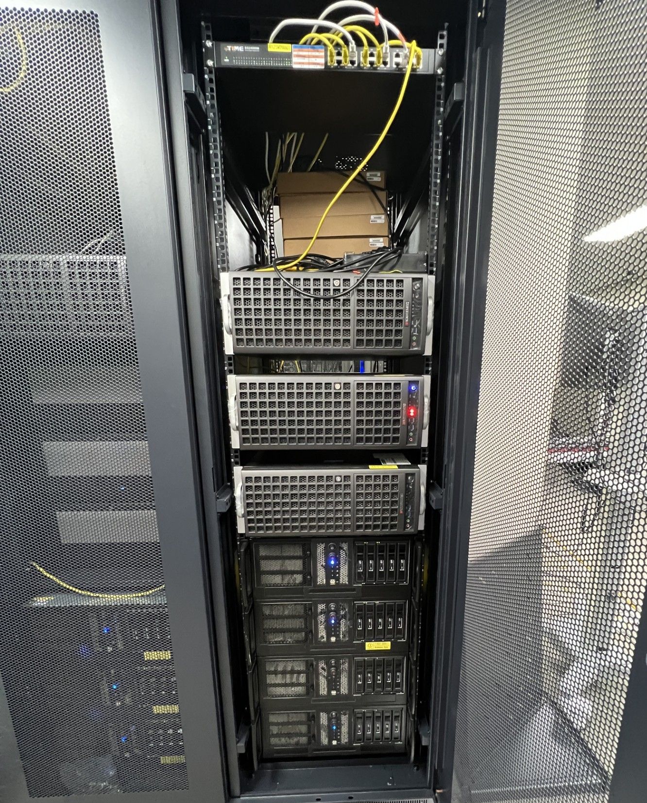 When even buying servers was part of the research